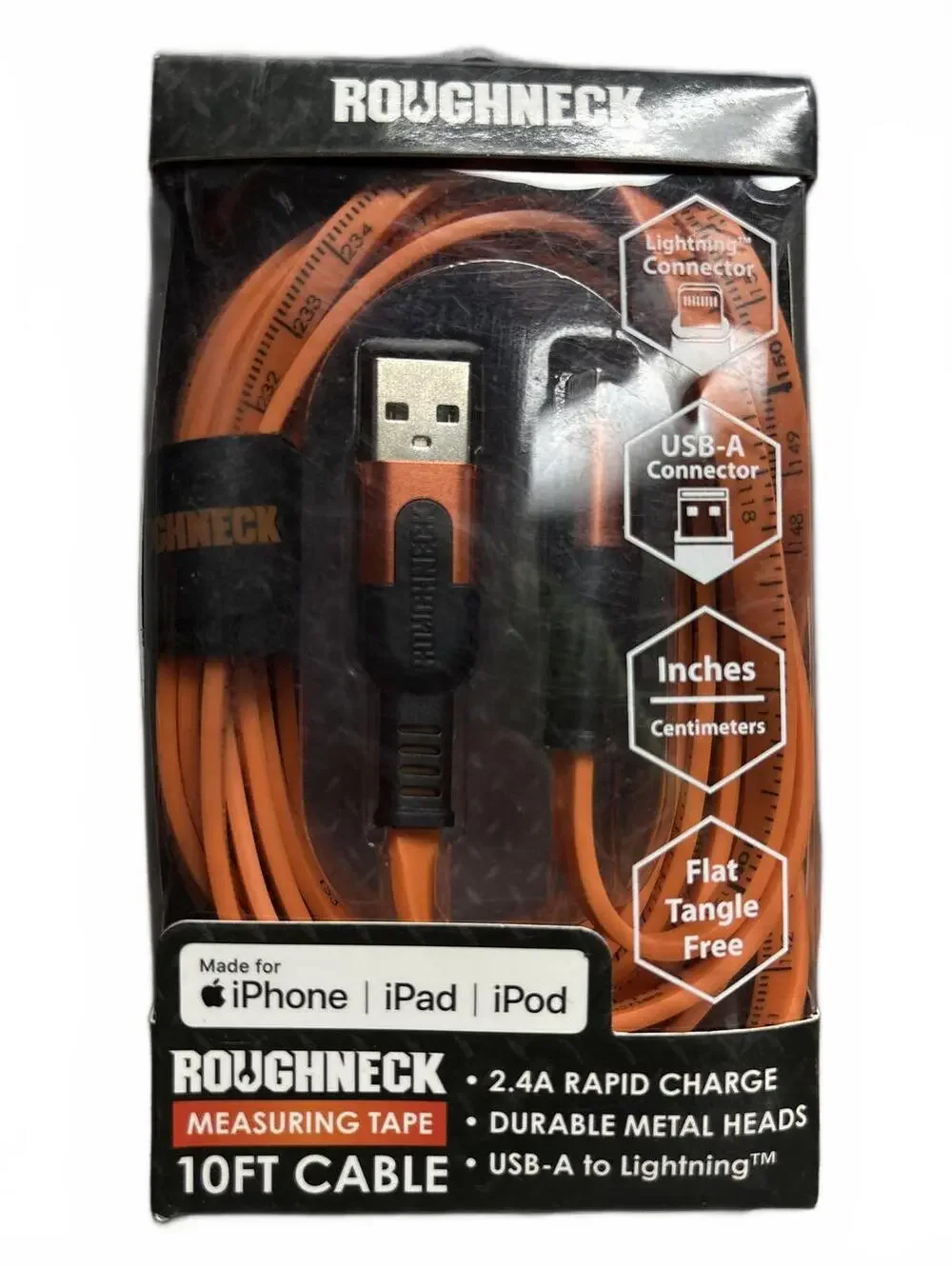 Roughneck Measuring Tape 10FT Charging Cable
